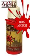 Tempus Fugit Shop  WP1104 - Army Painter Warpaints Pure Red Colore  Acrilico da 18ml (WP1104 Pure Red) - Army Painter