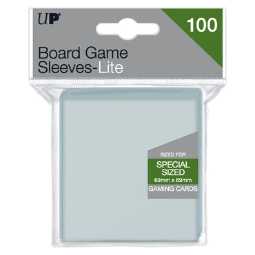 Ultra PRO: Board Game 100ct Sleeves - Lite (Special Sized / 69mm X 69mm)