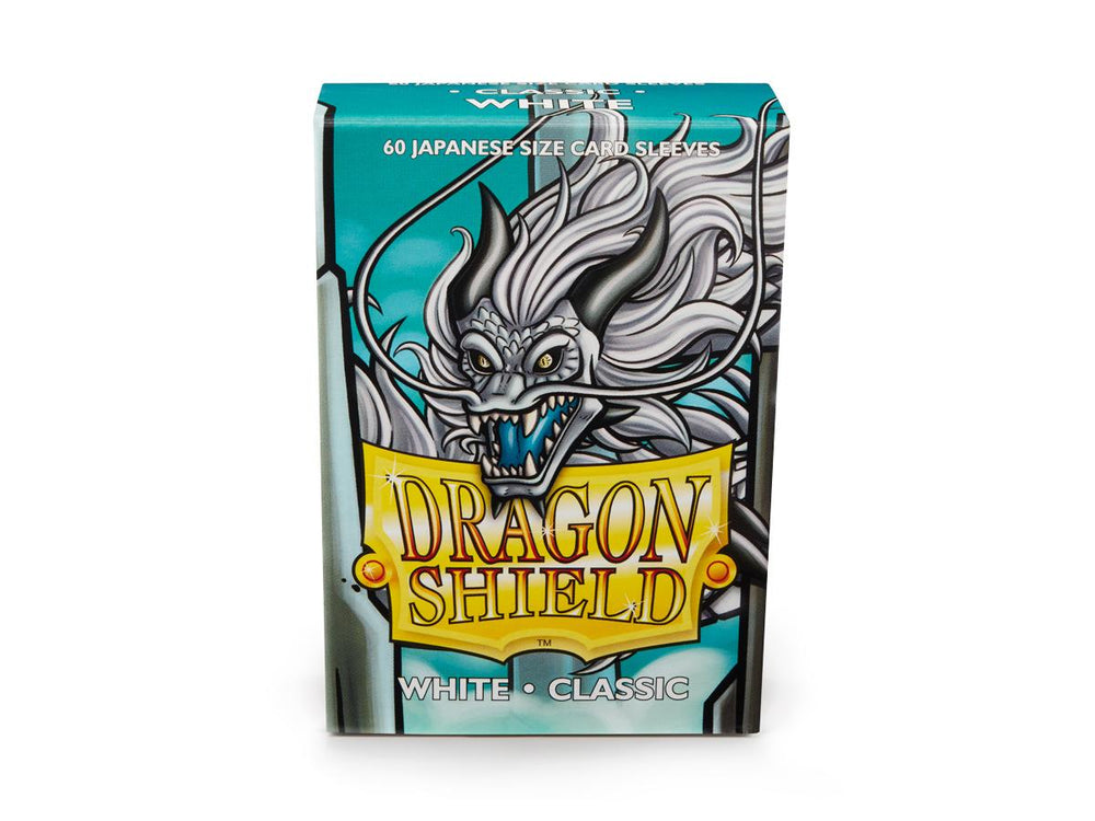 Dragon Shield Matte Sleeve - White ‘Fulgor’ 60ct