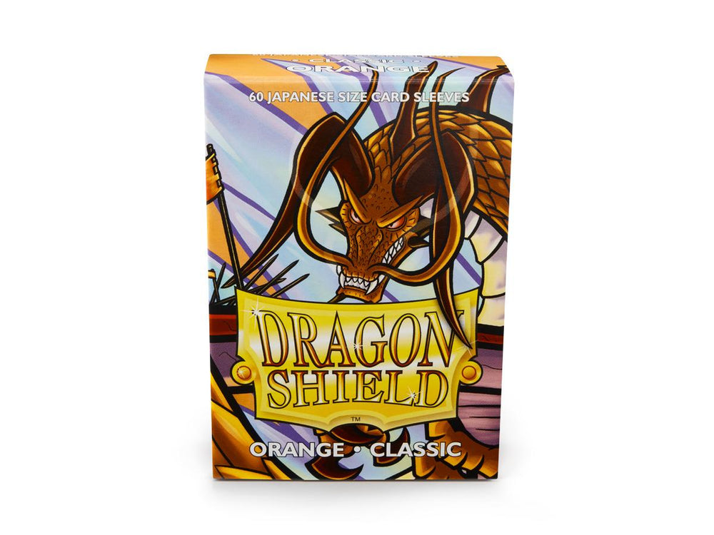 Dragon Shield Matte Sleeve - Orange ‘Tigris’ 60ct