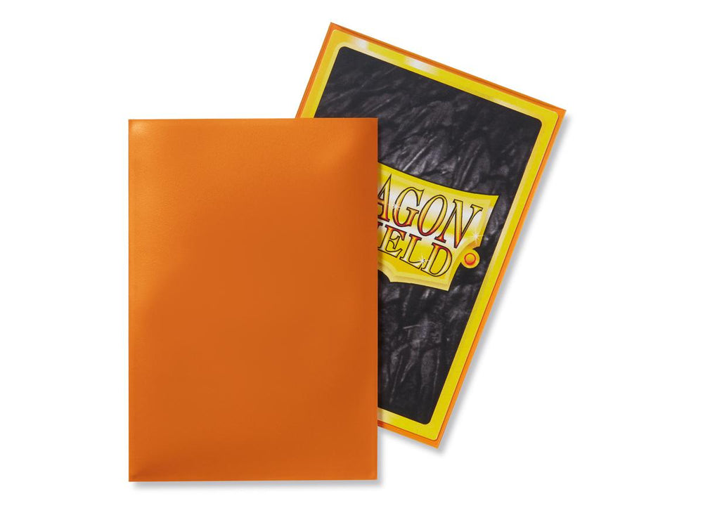 Dragon Shield Matte Sleeve - Orange ‘Tigris’ 60ct