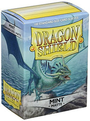 dragon shield matte sleeves mint bayaga 100 count