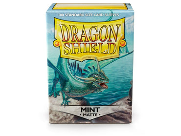 dragon shield matte sleeves mint bayaga 100 count