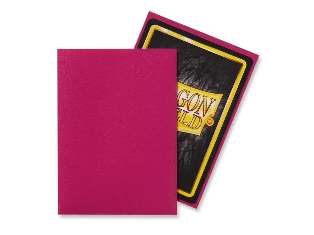 Dragon Shield Matte Sleeve - Magenta ‘Fuchsin’ 100ct