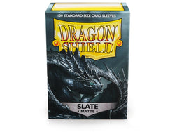 dragon shield matte sleeves slate escotarox 100 count