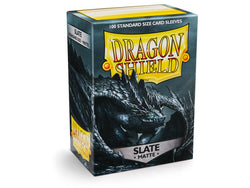 dragon shield matte sleeves slate escotarox 100 count