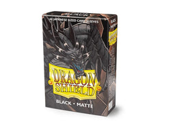 Dragon Shield Matte Sleeve - Black ‘Sokush’ 60ct