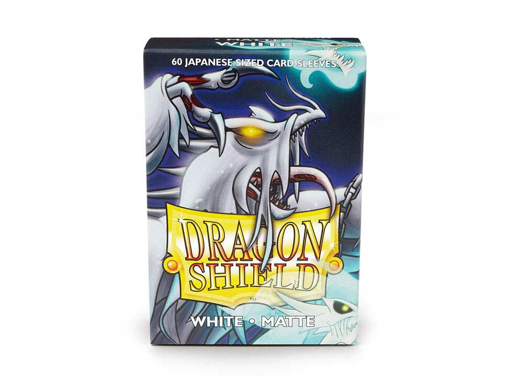 Dragon Shield Matte Sleeve - White ‘Yulinga’ 60ct