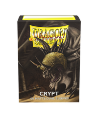 dragon shield matte dual sleeves crypt 100 count