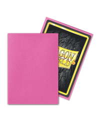 dragon shield matte sleeves pink diamond 100 count